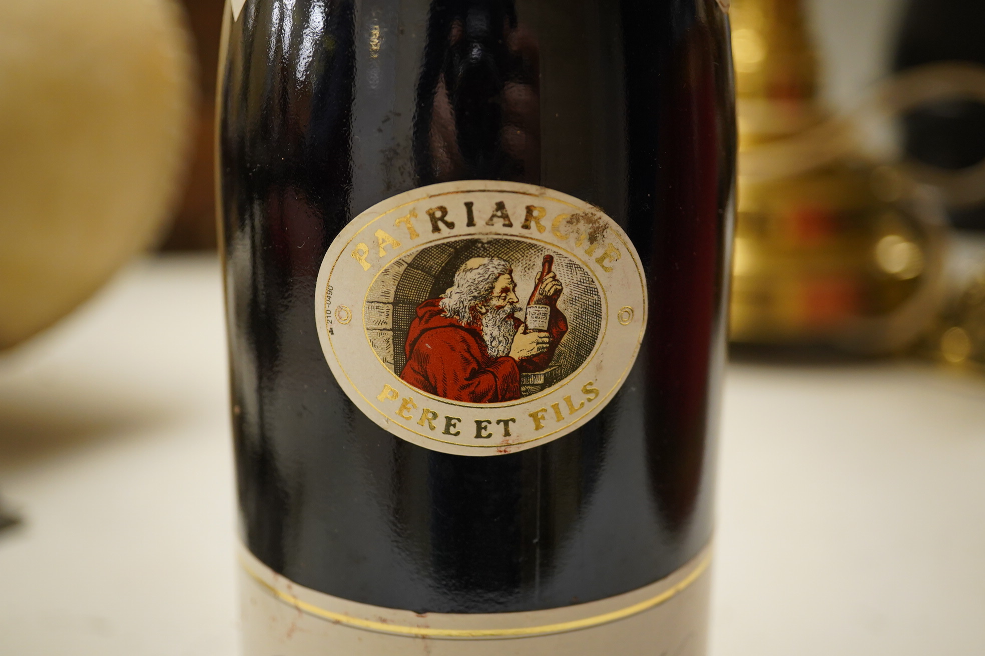 A crate of six bottles of Beaune Cent-Vignes 1988 Patriarche. Condition - unknown storage